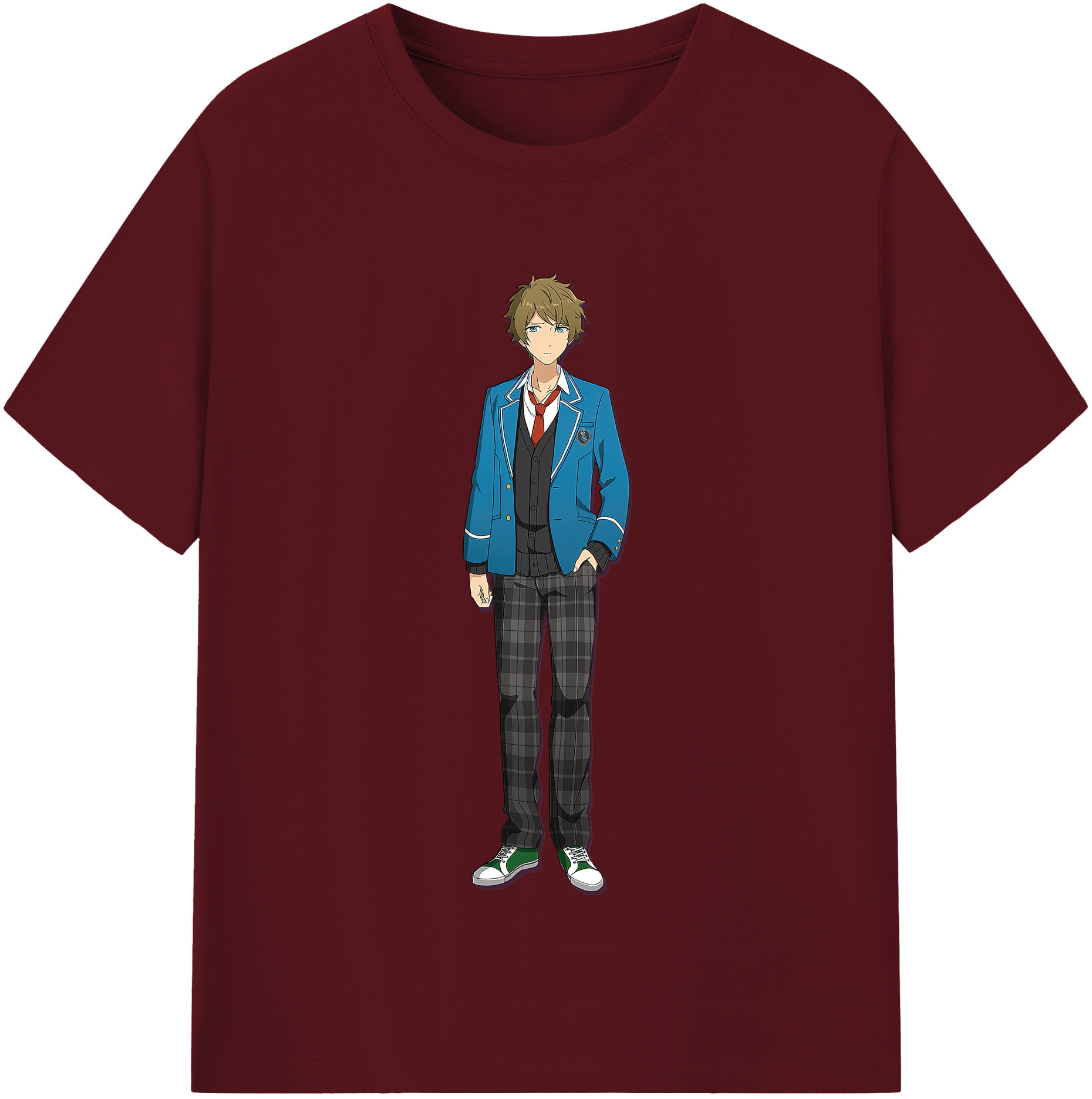 （画像用） あんさんぶるスターズ! Ensemble Stars 綿100％半袖Tシャツ（フロントプリント）